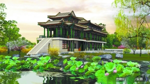 朗吟阁(乾隆初期)数字三维复原 朗吟阁(乾隆初期)数字三维复原