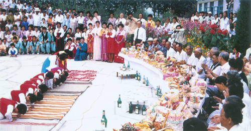 朝鲜族的花甲宴 朝鲜族的花甲宴