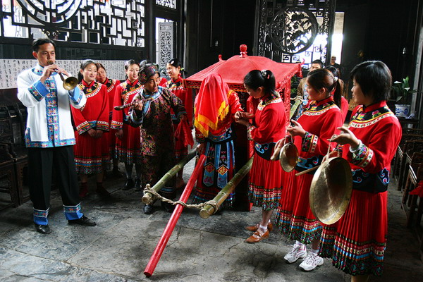 中华礼仪之湘西土家族传统结婚礼仪习俗 中华礼仪之湘西土家族传统结婚礼仪习俗