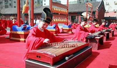 文庙祭祀时的“释奠礼” \