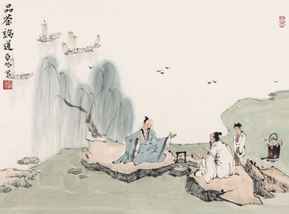 中国传统坐礼插图 中国传统坐礼插图