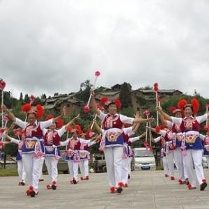 西山第二届西团结乡民族文化节开幕