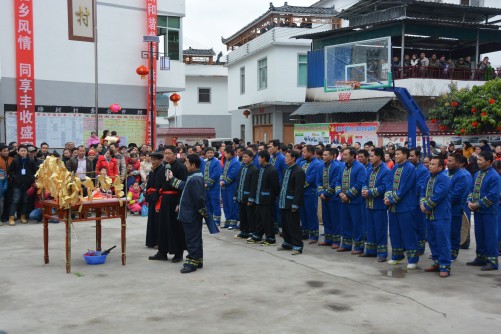 2016年天峨县迎新春群众性文化活动暨旅游推介会之壮乡刨汤节(图)