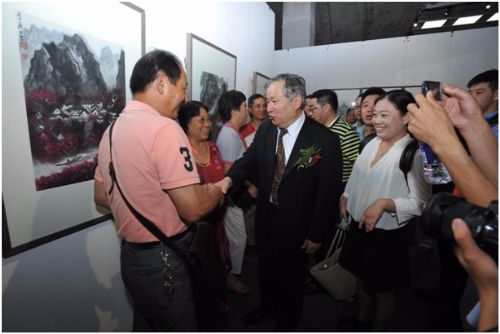 李家山水全国真迹巡展第二场活动盛大开启 李家山水全国真迹巡展第二场活动盛大开启