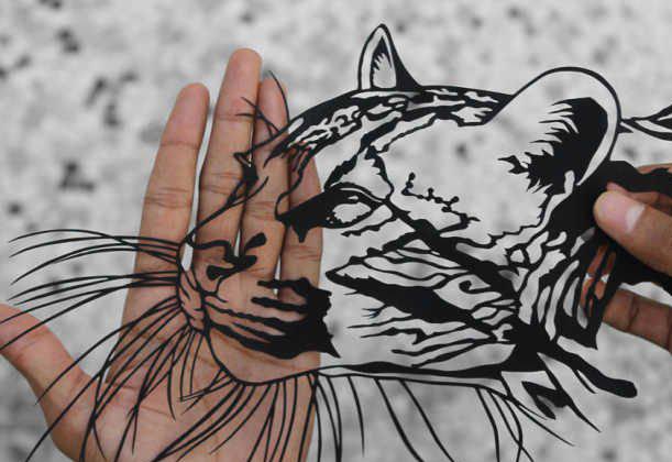 用纸做出来的惊人完美艺术品